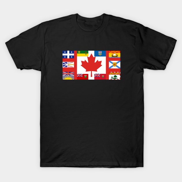 United Canada T-Shirt by Designs by Dyer